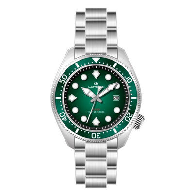 Lorenz Scuba – Orologio Uomo Acciaio Verde con Datario (26169HH)