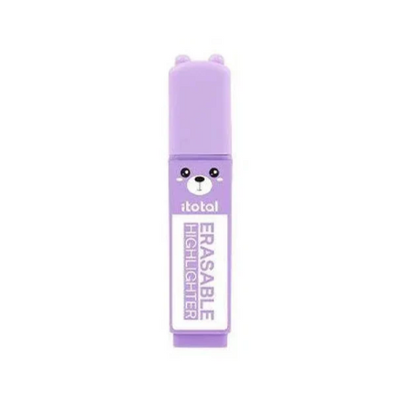 iTOTAL- Evidenziatore Cancellabile Orso Macaron