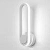 Applique Da Parete Led 13 W Ovale Verticale Orientabile Bianco Luce Fredda 50339