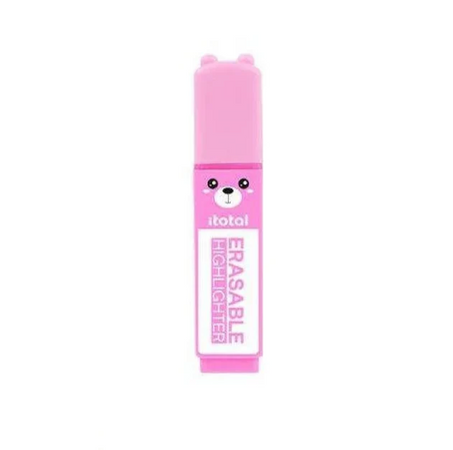 iTOTAL- Evidenziatore Cancellabile Orso Macaron