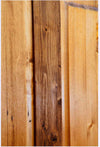 Biscottini Vetrina Country Biscottini in legno massello tiglio noce 109x36x180 Made Italy