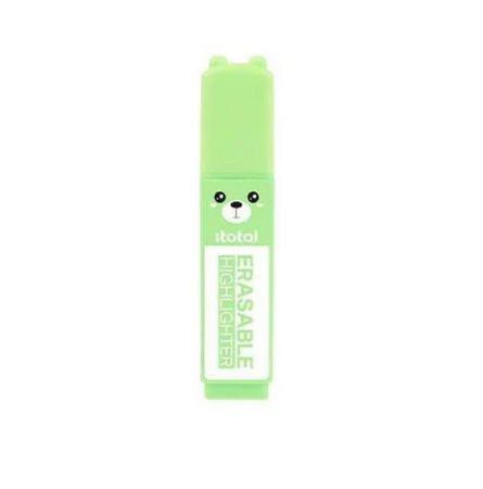 iTOTAL- Evidenziatore Cancellabile Orso Macaron