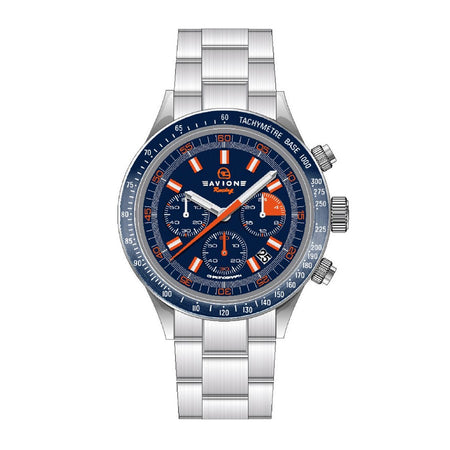 Avion - Orologio Uomo Racing cronografo blu (AV1017BB)