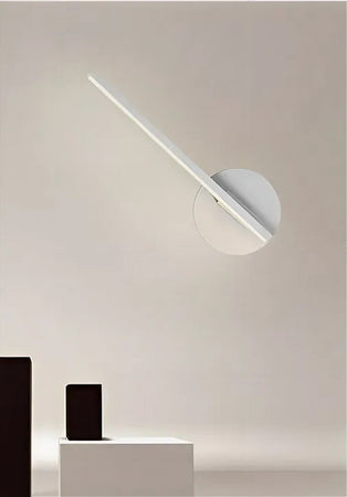 Applique Da Parete Led 13 W Lineare Orientabile Bianco Lampada Luce Fredda 50377