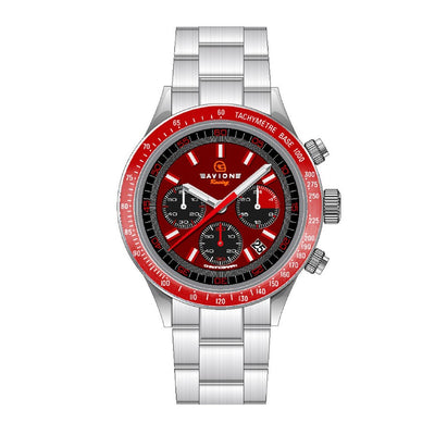 Avion - Orologio Uomo Racing cronografo rosso (AV1017DD)