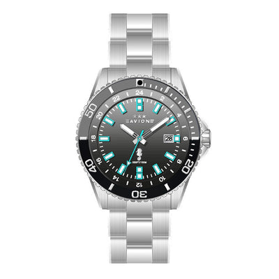 Avion - Orologio Uomo Diver Datario Acciaio / Nero (AV1018AA)