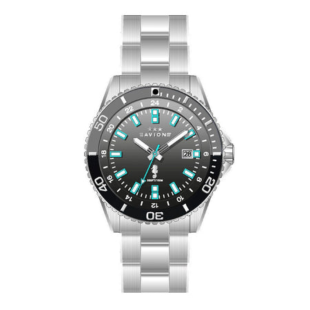 Avion - Orologio Uomo Diver Datario Acciaio / Nero (AV1018AA)