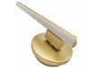 Applique Da Parete Led 13 W Lineare Orientabile Oro Lampada Luce Naturale 50384