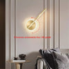 Applique Da Parete Led 13 W Lineare Orientabile Oro Lampada Luce Naturale 50384