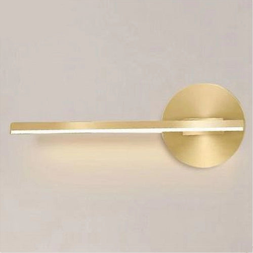 Applique Da Parete Led 13 W Lineare Orientabile Oro Lampada Luce Naturale 50384