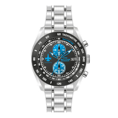 Avion - Orologio Uomo Panther Cronografo Acciaio / Blu (AV1019BB)