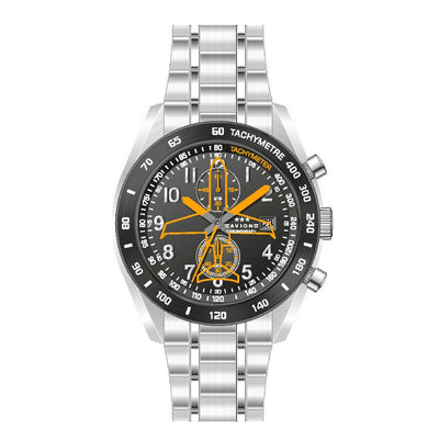Avion - Orologio Uomo Panther Cronografo Acciaio / Arancio (AV1019EE)