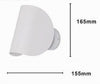 Applique Da Parete Bianco In Metallo Lampada Attacco G9 Design Moderno Ip20 32750