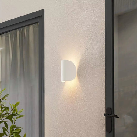 Applique Da Parete Bianco In Metallo Lampada Attacco G9 Design Moderno Ip20 32750
