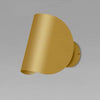 Applique Da Parete Oro In Metallo Lampada Attacco G9 Design Moderno Ip20 32743