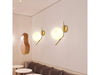Applique Da Parete Con Sfera In Vetro Bianco Attacco E27 Metallo Oro Lampada 32804