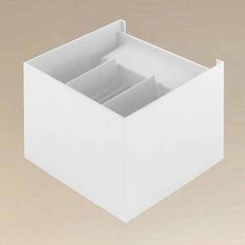 Applique Led A Cubo 12 Watt Lampada Quadrata Bianco Da Parete Interno Ip20 00748