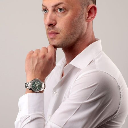 Maserati Successo – Orologio Cronografo Uomo Verde Acciaio (R8873621017)