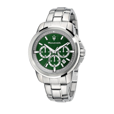 Maserati Successo – Orologio Cronografo Uomo Verde Acciaio (R8873621017)