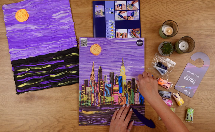 Okto - Sensory Art - New York Skyline