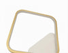 Applique Da Parete Led 12w Quadrato Oro Lampada Moderno Minimal Luce 4000k 71279