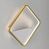 Applique Da Parete Led 12w Quadrato Oro Lampada Moderno Minimal Luce 4000k 71279