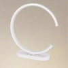 Lampada Da Tavolo Led 12w Design Curva Bianco Touch Scrivania Comodino Ip20 32736