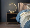Lampada Da Tavolo Led 12 W Design Curva Oro Touch Scrivania Comodino Ip20 32729