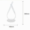 Lume Intrecciato Led Bianco 12 Watt Lampada Da Tavolo Moderno Doppia Luce 32705