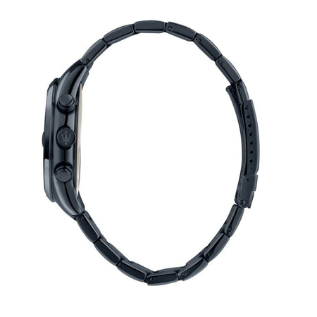 Maserati Blue Edition – Orologio Uomo Nero e Oro Rosa (R8873626003)