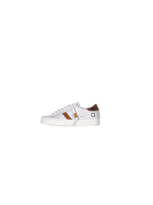 Date Sneakers Bianco leopardato da donna