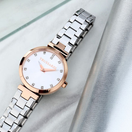 Trussardi Loud – Orologio Donna Silver Rose Gold (R2453164505)