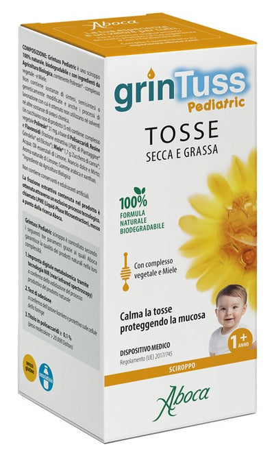 Grintuss Pediatric Sciroppo 132 ml Aboca