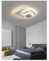 Plafoniera Luce Fredda Led Quadrata 50w Lampadario Soffitto Bianco Moderno 50064