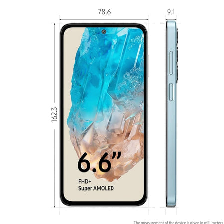 Samsung M-356 M35 6+128gb 6.6 5g Light Blue ds eu