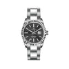 Lorenz Ginevra – Orologio Donna Acciaio con Quadrante Nero (28190CC)