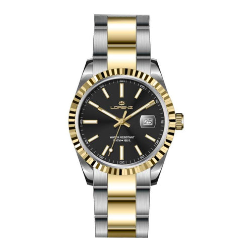 Lorenz Ginevra – Orologio Uomo Bicolore Oro Silver (28187DD)