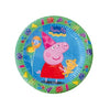 CONFEZIONE 8 PIATTI IN CARTA 18CM TEMA PEPPA PIG