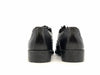 Francesina donna in pelle nera TRATTI