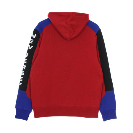 MITCHELL &amp; NESS Felpa Cappuccio Uomo Nba Fusion Fleece Hoodie Hardwood Classics Nejnet Original Team Colors da uomo