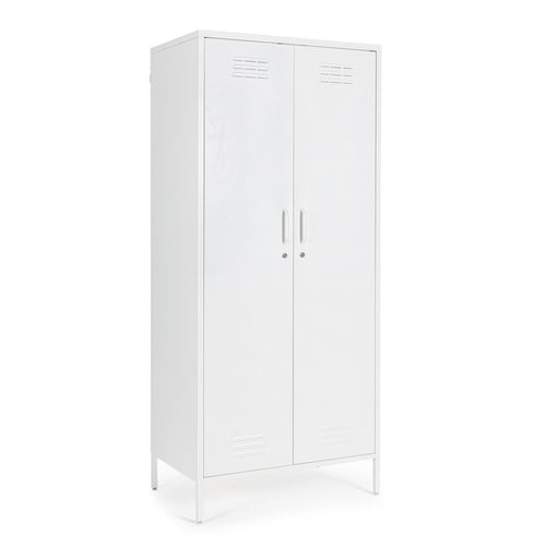 Armadio Cambridge in acciaio monocolore