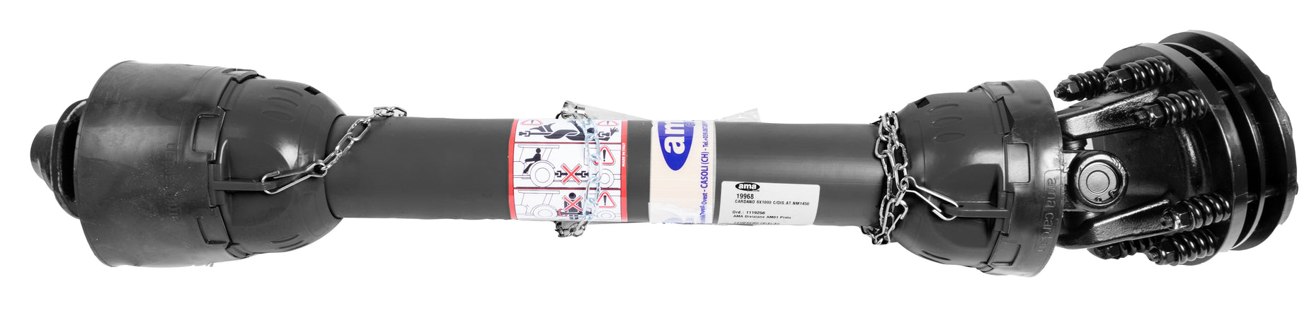 Cardano Ama con limitatore a dischi di attrito cat. 6 100cm 4 ferodi