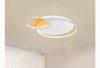 Plafoniera Led 38w Cerchi Bianco Lampadario Soffitto Moderno Luce Naturale 70838