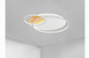 Plafoniera Led 38 W Cerchi Bianco Lampadario Soffitto Moderno Luce Fredda 70845