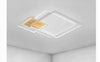 Plafoniera Led 40w Quadrati Bianco Lampadario Soffitto Moderno Luce Fredda 70869