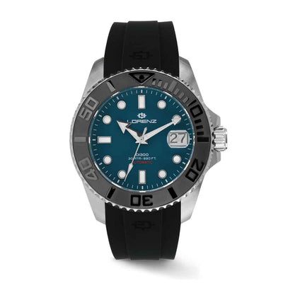 Lorenz DI300 – Orologio Uomo Automatico Gomma Blu (30258EE)