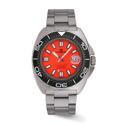 Lorenz Full Titanium – Automatico quadrante arancio (30269CC)