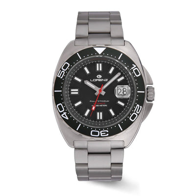 Lorenz Full Titanium – Automatico quadrante nero (30269AA)