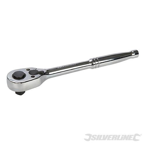 Chiave Silverline a cricchetto in acciaio con sgancio rapido 1/2/ 512 Nm Prezzo Silverline