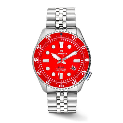 Lorenz Shark 5 – Automatico quadrante rosso (30255RD)